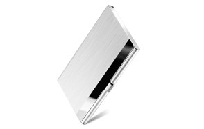 MaxGear Professional Metal Business Card Holder