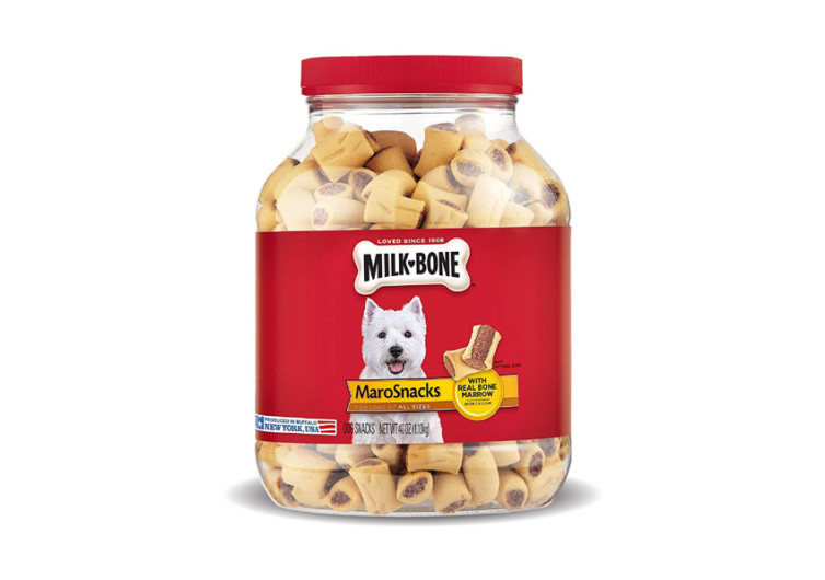 MilkBone MaroSnacks Dog Treats with Real Bone Marrow and Calcium