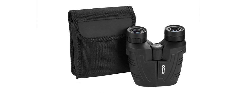 Occer 12x25 Compact Binoculars with Low Light Night Vision