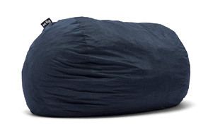 big joe 0001657 fuf foam filled bean bag chair