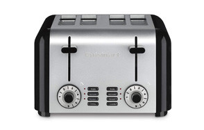 cuisinart cpt 340 compact stainless 4 slice toaster
