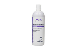 dechra miconahex + triz pet shampoo