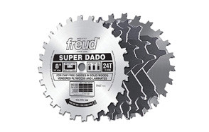 freud 8 inch x 24t super dado blades