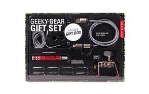 kikkerland kit005 geeky gear gift set
