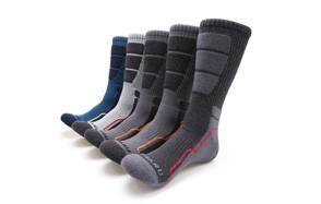 mirmarumoisture wicking cushion crew socks