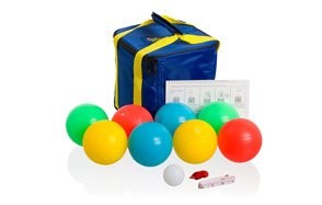playaboule patented 4 color lighted bocce set