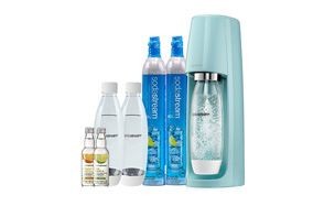 sodastream fizzi sparkling water machine bundle