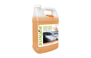 sun joe premium snow foam orange-vanilla scent car wash soap & cleaner