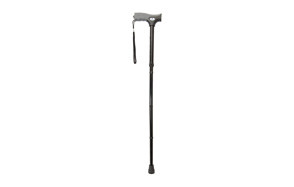 vaunn medical easy grip height adjustable folding cane