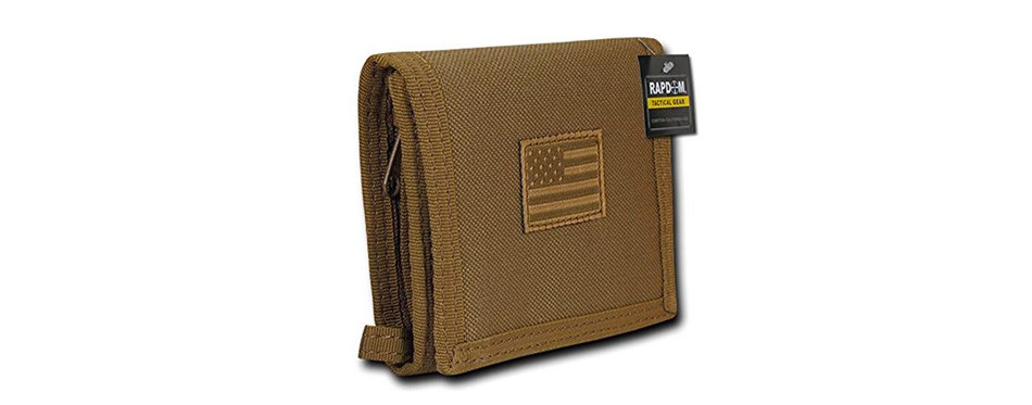RAPDOM United States American Flag Trifold Wallet