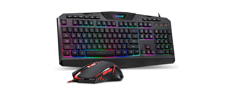 Redragon S101 Wired Gaming Keyboard and Mouse Combo