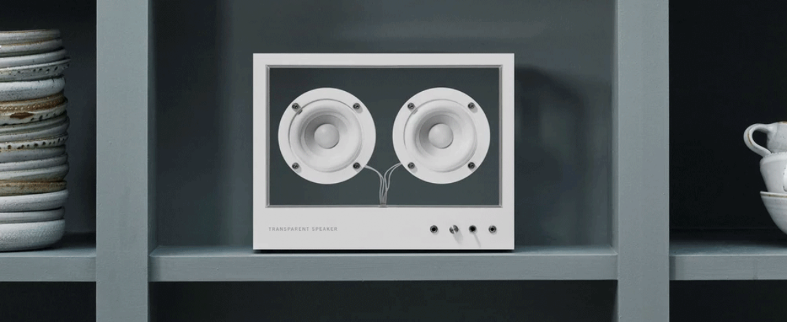 Small Transparent Speaker