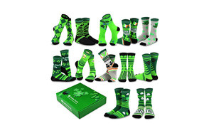 TeeHee Special Holiday 12-Pairs Socks with Gift Box