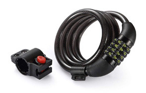 Titanker Coiling Resettable Bike Lock Cable