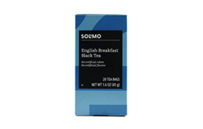 amazon brand solimo english breakfast tea bags