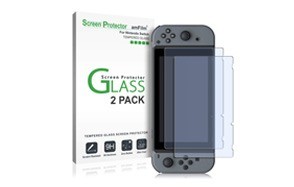 amfilm nintendo switch screen protector