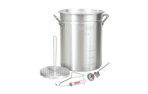 bayou classic 3025 30 quart aluminum turkey fryer