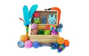 cowfish cat toy assortments
