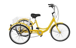 happybuy 24 inch adult tricycle series 7