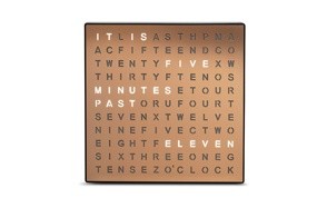 sharper image light up electronic word clock