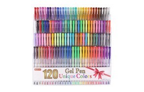 shuttle art 120 color gel pen set