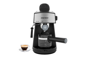 sowtech espresso machine 3.5-bar 4 cup espresso maker