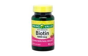 spring valley 1000 mcg biotin