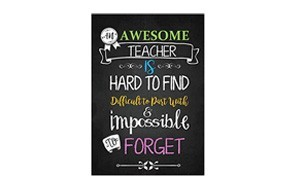 teacher appreciation notebook or journal
