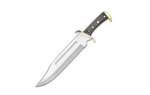 timber rattler western outlaw bowie knife