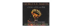 a boxed set of the 1st five novels series from george r.r martin
