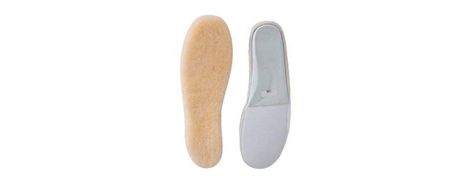 abusa genuine sheepskin insoles men