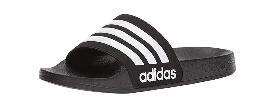 are adidas cloudfoam slides waterproof