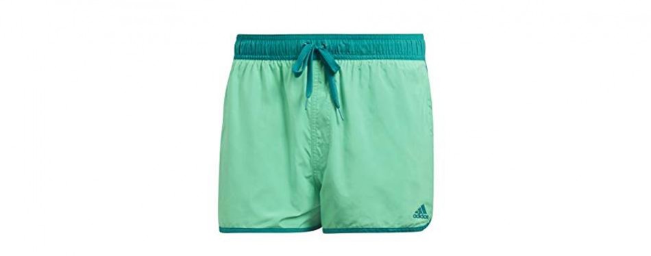 adidas men swimming trunk green pool beach quick dry