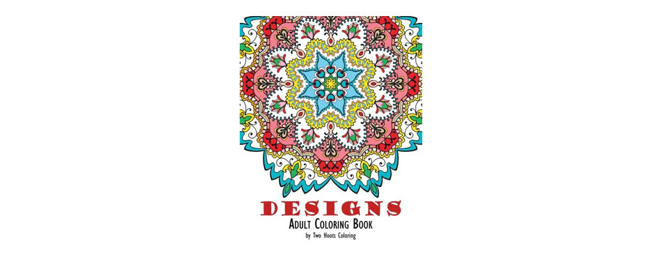 adult coloring book: designs