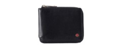 alpine swiss logan zipper wallet for men
