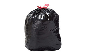 amazon brand - solimo lawn & leaf drawstring trash bags