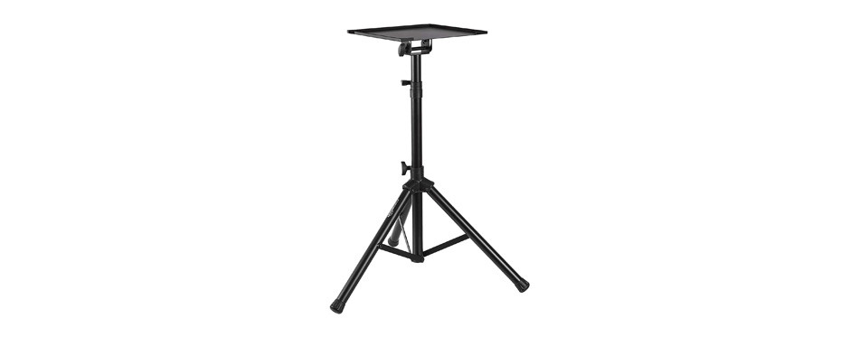 amazonbasics adjustable dj laptop stand