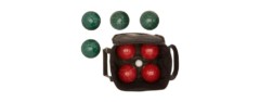 amazonbasics bocce ball set