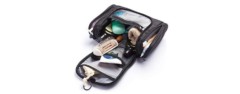 amazonbasics hanging travel toiletry kit bag