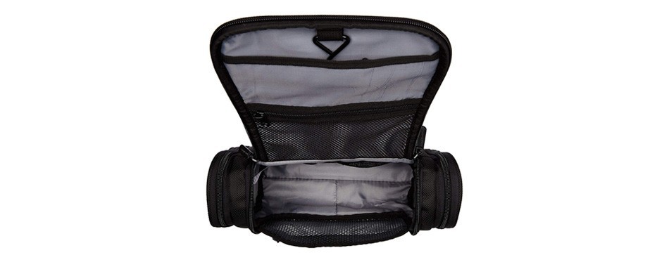 amazonbasics hanging travel toiletry kit bag