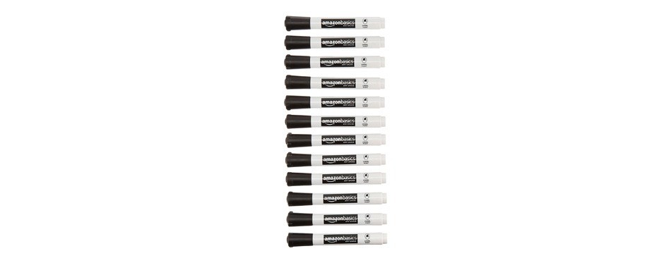 amazonbasics low-odor dry erase white board markers