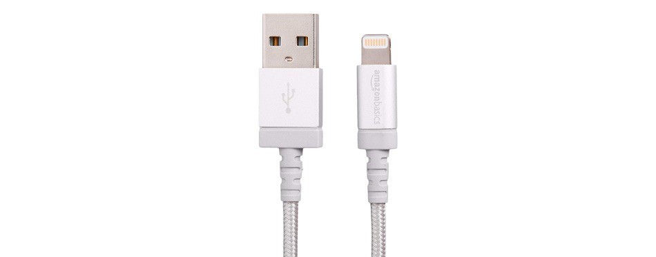 amazonbasics nylon braided usb a to lightning compatible cable