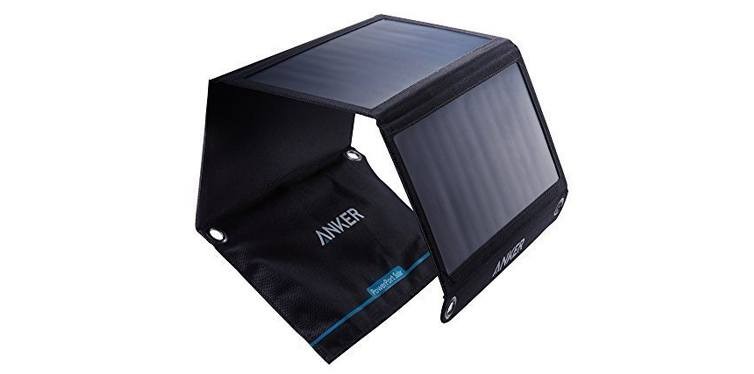anker 21w portable solar panel