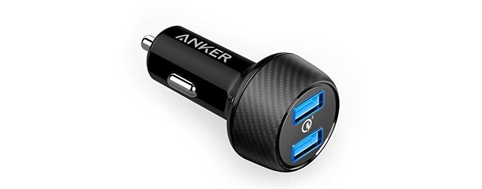 anker dual usb car charger