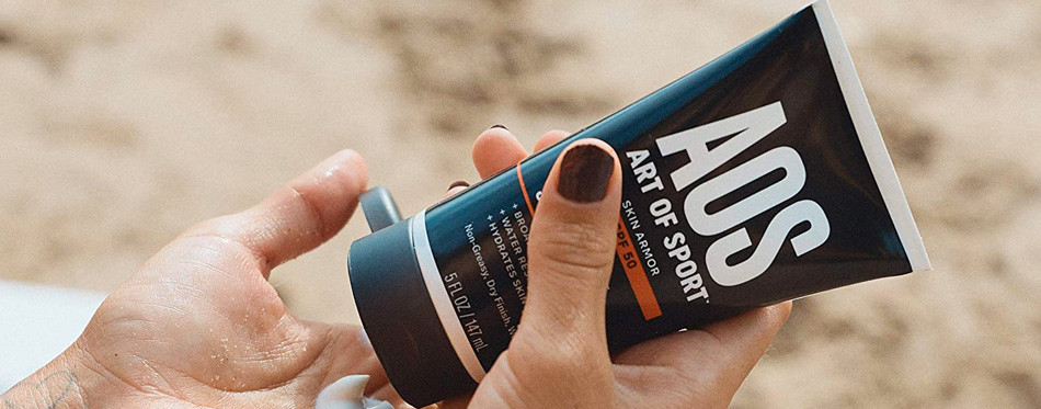 art of sport skin armor sunscreen spf 50