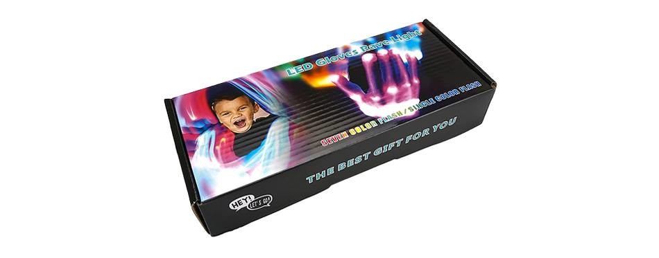 atopdream led flashing finger light up gloves