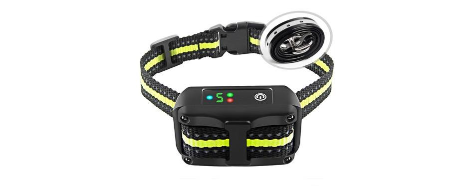 authen barking control training collar