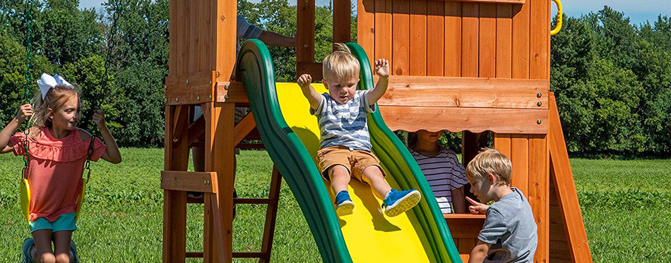 backyard discovery swing set