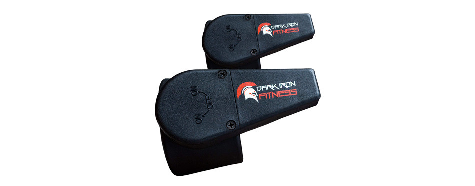 barbell collar clamps, by dark iron fitness