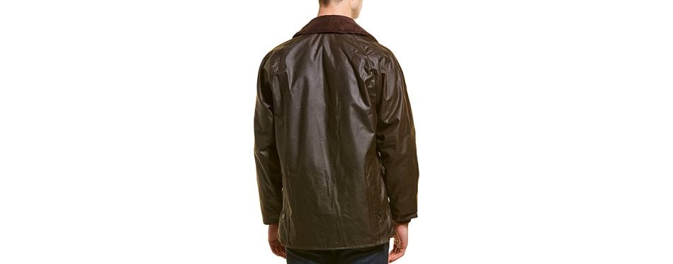 barbour waxed canvas jacket for men